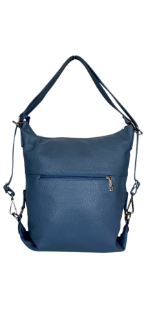 Rucsac Dama Piele Naturala Albastru Bernis G04444 [3]