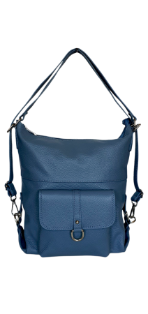 Rucsac Dama Piele Naturala Albastru Bernis G04444 [1]