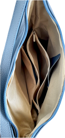 Rucsac Dama Piele Naturala Albastru Bernis G04444 [6]