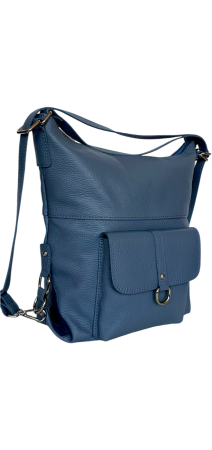 Rucsac Dama Piele Naturala Albastru Bernis G04444 [2]
