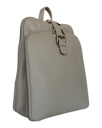 Rucsacuri Dama - Rucsac Dama Piele Naturala Bej Lena G04786