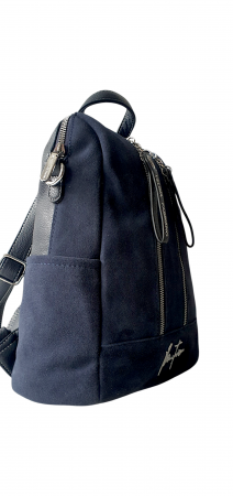 Rucsac Dama Piele Naturala Bleumarin Cosmina G03984 [1]