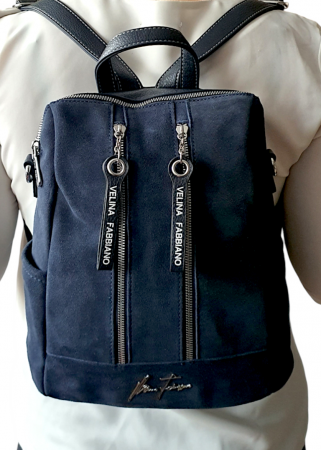 Rucsac Dama Piele Naturala Bleumarin Cosmina G03984 [6]