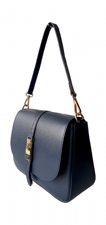 Geanta Dama Piele Naturala Bleumarin Evelyn G03558 [2]