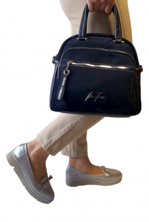 Rucsac Dama Piele Naturala Bleumarin Fabia V. Fabbiano G03369 [6]