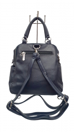 Rucsac Dama Piele Naturala Bleumarin V.Fabbiano Lia G02478 [4]