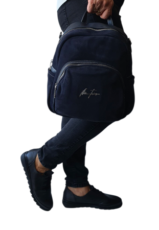 Rucsac Dama Piele Naturala Bleumarin Parascheva G04501 [4]