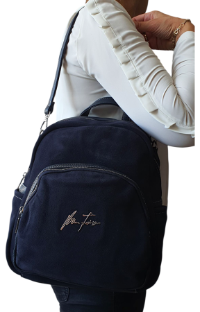 Rucsac Dama Piele Naturala Bleumarin Parascheva G04501 [5]