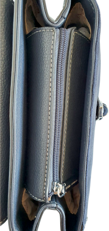 Rucsac Dama Piele Naturala Bleumarin V.Fabbiano Anelis G04507 [5]