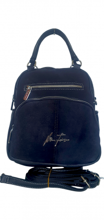 Rucsac Dama Piele Naturala Bleumarin V.Fabbiano Pia G04417 [1]