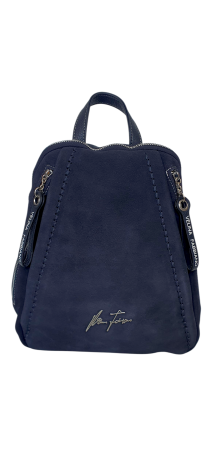 Rucsac Dama Piele Naturala Bleumarin V.Fabbiano Smaranda G04426 [1]