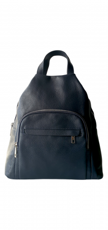 Rucsacuri Dama - Rucsac Dama Piele Naturala Bleumarin Amelia G04073