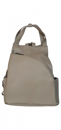 Rucsacuri Dama - Rucsac Dama Piele Naturala Grej Tokio G04248