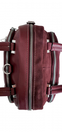 Rucsac Dama Piele Naturala Grena Fabia V. Fabbiano G04126 [4]