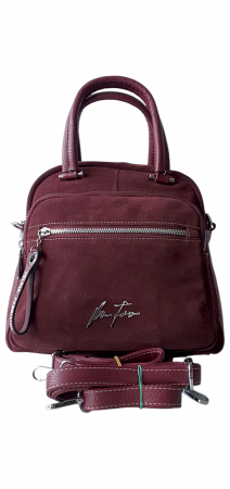 Rucsacuri Dama - Rucsac Dama Piele Naturala Grena Fabia V. Fabbiano G04126