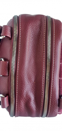 Rucsac Dama Piele Naturala Grena Lia V. Fabbiano G04416 [6]