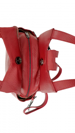 Rucsac Dama Piele Naturala Grena Tokio G02413 [5]