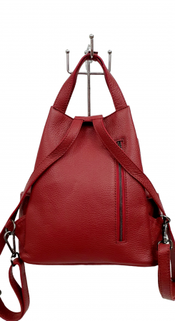 Rucsac Dama Piele Naturala Grena Tokio G02413 [4]