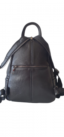 Rucsac Dama Piele Naturala Negru Bulma G04243 [3]