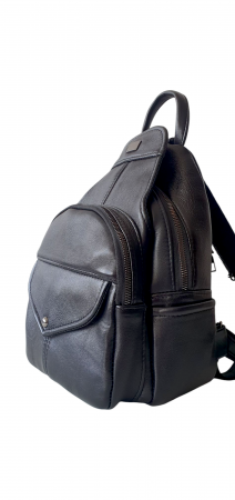 Rucsac Dama Piele Naturala Negru Bulma G04243 [2]
