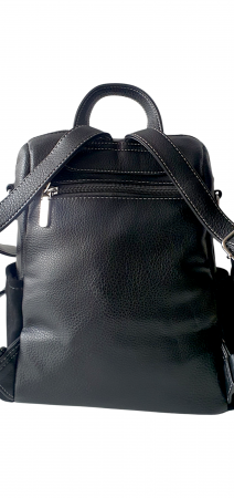 Rucsac Dama Piele Naturala Negru Cosmina G03980 [3]