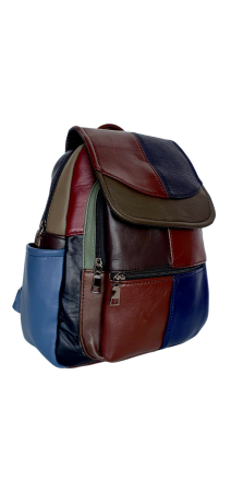 Rucsac Dama Piele Naturala Multicolor Fiona G04442 [2]
