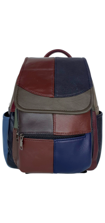 Rucsac Dama Piele Naturala Multicolor Fiona G04442 [1]