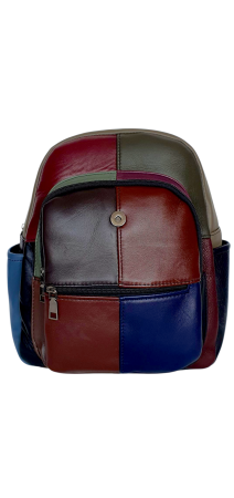 Rucsac Dama Piele Naturala Multicolor Fiona G04442 [3]