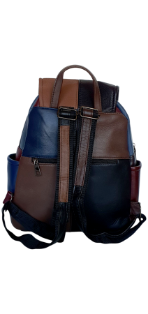 Rucsac Dama Piele Naturala Multicolor Fiona G04481 [3]