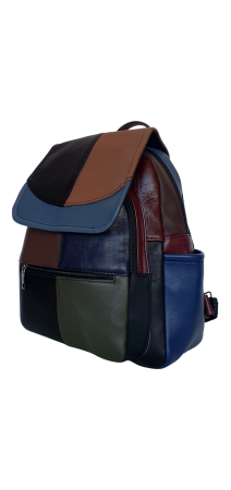 Rucsac Dama Piele Naturala Multicolor Fiona G04481 [2]