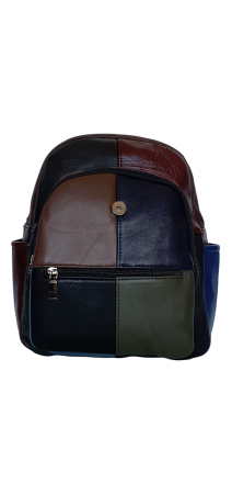 Rucsac Dama Piele Naturala Multicolor Fiona G04481 [4]