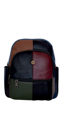 Rucsac Dama Piele Naturala Multicolor Fiona G04482 [4]