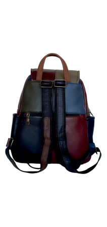 Rucsac Dama Piele Naturala Multicolor Fiona G04482 [3]