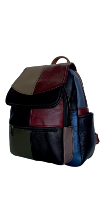 Rucsac Dama Piele Naturala Multicolor Fiona G04482 [2]