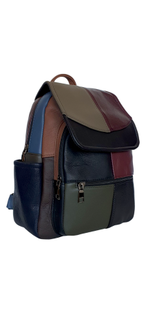 Rucsac Dama Piele Naturala Multicolor Fiona G04482 [1]