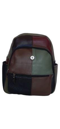 Rucsac Dama Piele Naturala Multicolor Fiona G04528 [3]