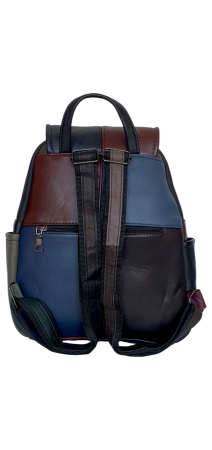 Rucsac Dama Piele Naturala Multicolor Fiona G04528 [4]