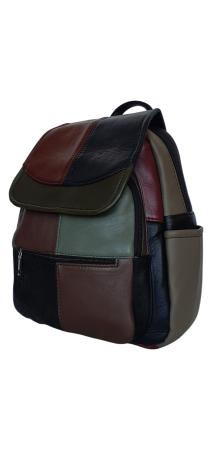 Rucsac Dama Piele Naturala Multicolor Fiona G04528 [2]