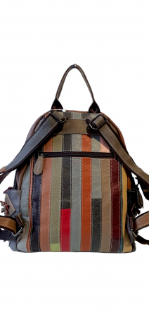 Rucsac Dama Piele Naturala Multicolor Floris G04099 [3]