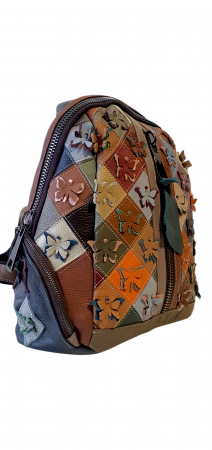 Rucsac Dama Piele Naturala Multicolor Floris G04099 [1]