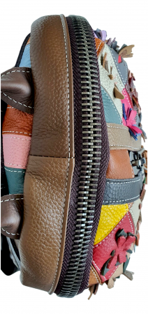 Rucsac Dama Piele Naturala Multicolor Floris G04374 [4]