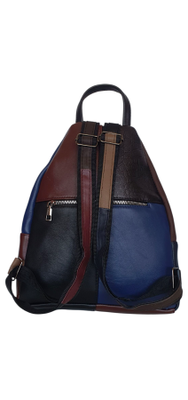 Rucsac Dama Piele Naturala Multicolor Hema G04491 [3]