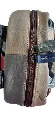 Rucsac Dama Piele Naturala Multicolor Ilaria G04557 [4]