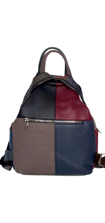 Rucsac Dama Piele Naturala Multicolor Jetmira G04438 [4]