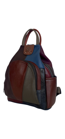 Rucsac Dama Piele Naturala Multicolor Jetmira G04484 [2]