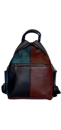 Rucsac Dama Piele Naturala Multicolor Jetmira G04485 [3]