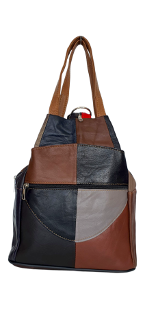 Rucsac Dama Piele Naturala Multicolor Lili G04433 [1]