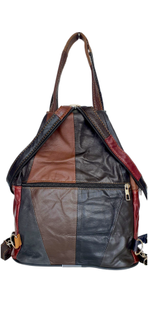 Rucsac Dama Piele Naturala Multicolor Lili G04435 [3]