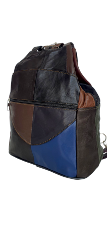 Rucsac Dama Piele Naturala Multicolor Lili G04434 [2]