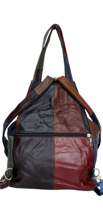 Rucsac Dama Piele Naturala Multicolor Lili G04434 [3]